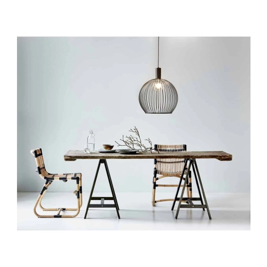 kinkiecik.pl Czarna ażurowa lampa wisząca Aver 50 84263003 Nordlux
