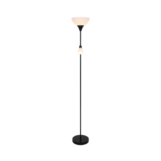 Czarna lampa podłogowa Lauria 2512554003 Nordlux