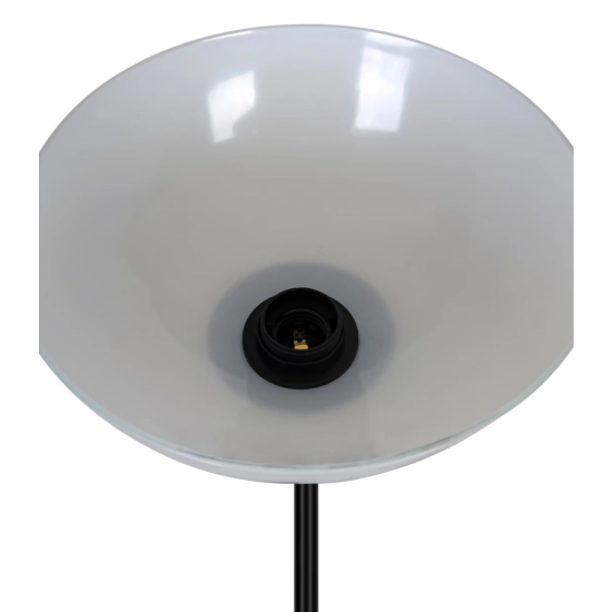 Czarna lampa podłogowa Lauria 2512554003 Nordlux