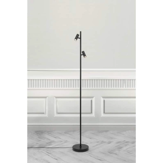 kinkiecik.pl Lampa podłogowa czarna OMARI 2112254003 Nordlux