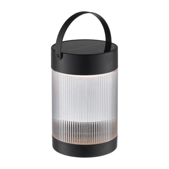 Czarna lampa przenośna Coupar Solar IP44 Moodmaker™ 2518215003 Nordlux