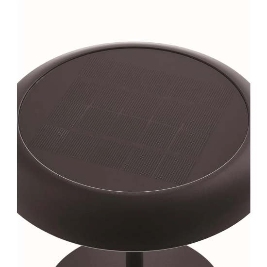 Czarna lampa przenośna Elmer Solar IP44, Moodmaker™ 2518305003 Nordlux
