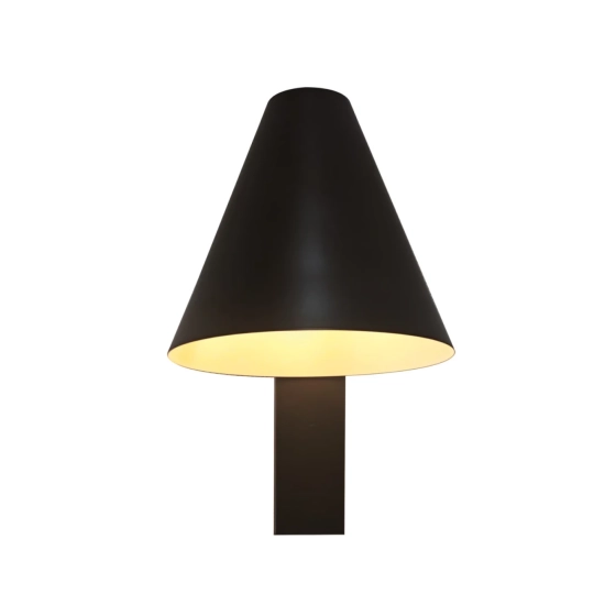 Czarna lampa ścienna Wilmer port USB-C 2512281003 Nordlux