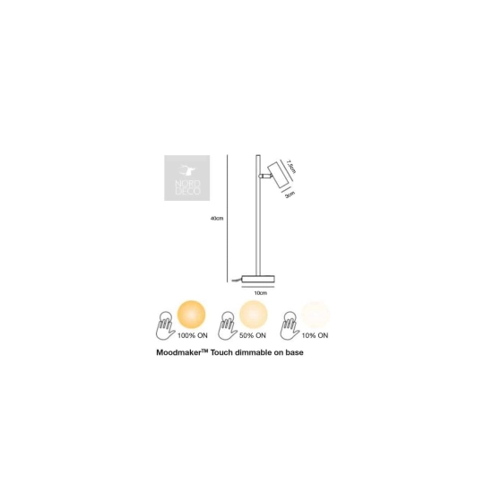 kinkiecik.pl Lampa stołowa czarna OMARI 2112245003 Nordlux