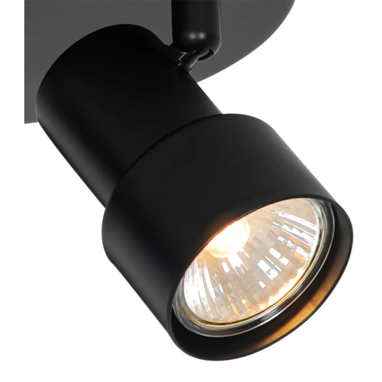 Czarna lampa sufitowa Boston 3 2512370103 Nordlux