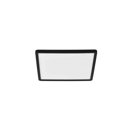 kinkiecik.pl Czarna lampa sufitowa Oja 29x29 IP54 - Nordlux - kwadrat 2015066103