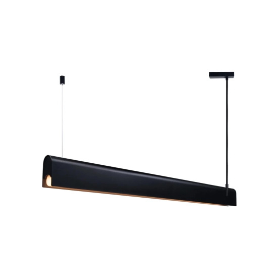 Czarna lampa wisząca Beau 100 - DFTP, metalowy klosz Nordlux 2220483003 - zdjęcie produktu