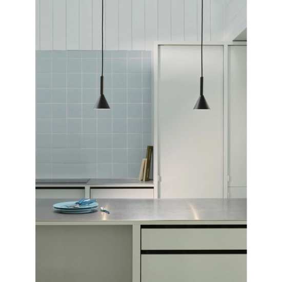 Lampa wisząca Kelvis Czarna zestaw 2szt 2612723003 Nordlux