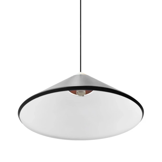 Czarna lampa wisząca Kinto Design For The People - drewniana dekoracja 2520083003 Nordlux