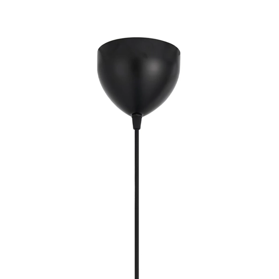 Czarna lampa wisząca Kinto Design For The People - drewniana dekoracja 2520083003 Nordlux