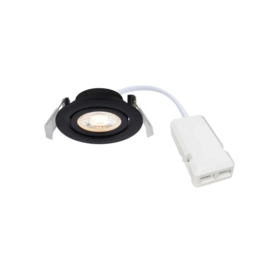 Czarna oprawa downlight Monolo 4,8W LED Moodmaker™ 2510300103 Nordlux