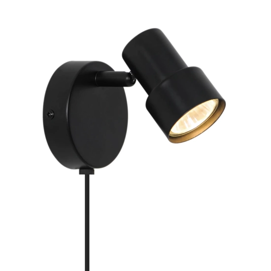 Czarny kinkiet Boston 2512391003 Nordlux