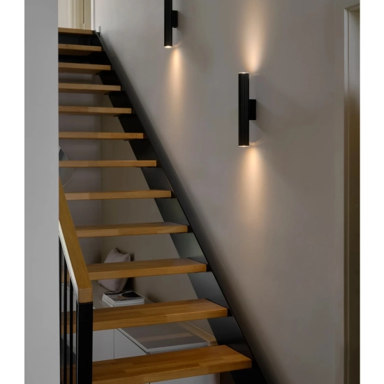 Czarny kinkiet Vico long, 2512341003 Nordlux