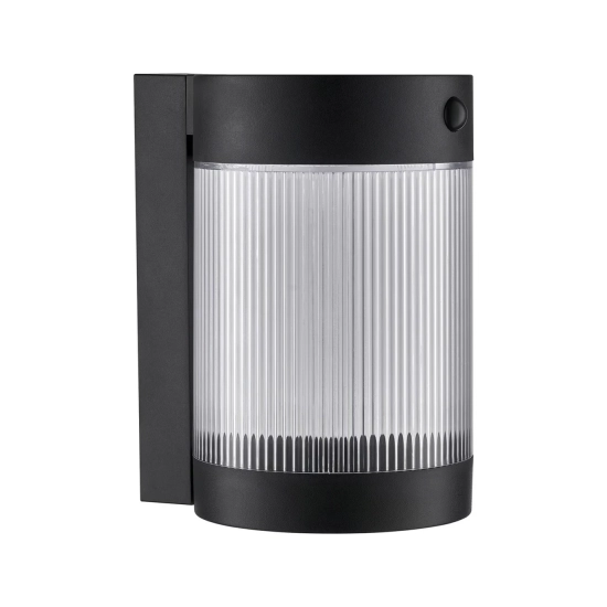 Czarny kinkiet zewnętrzny Coupar Solar IP44 czujnik ruchu 2518201003 Nordlux