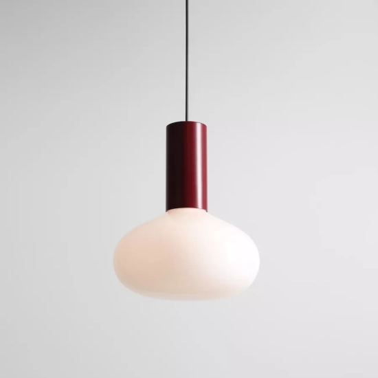 LAMPA WISZĄCA FLO RUBY M (opal glass) 7000G27_M Aldex - zdjęcie dodatkowe 1
