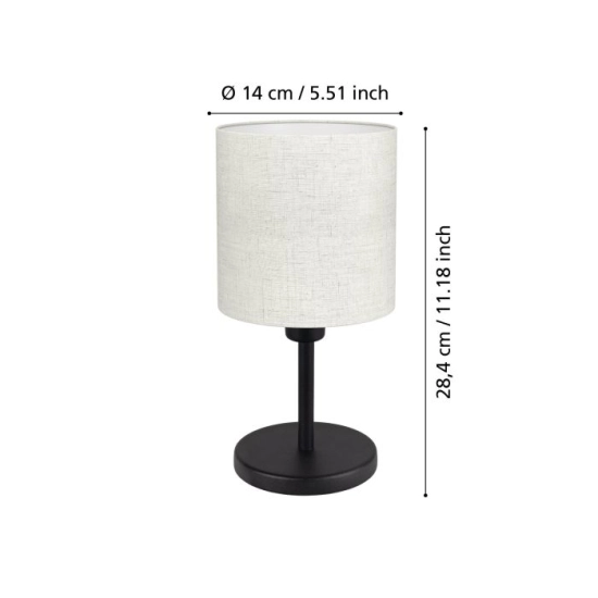 MONTETTO 1 Lampa stołowa 32219 EGLO