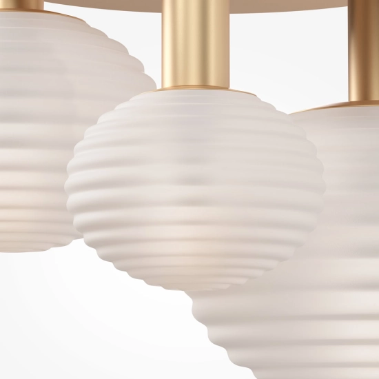 Lampa sufitowa Reels MOD268CL-03G Maytoni - zdjęcie dodatkowe 1