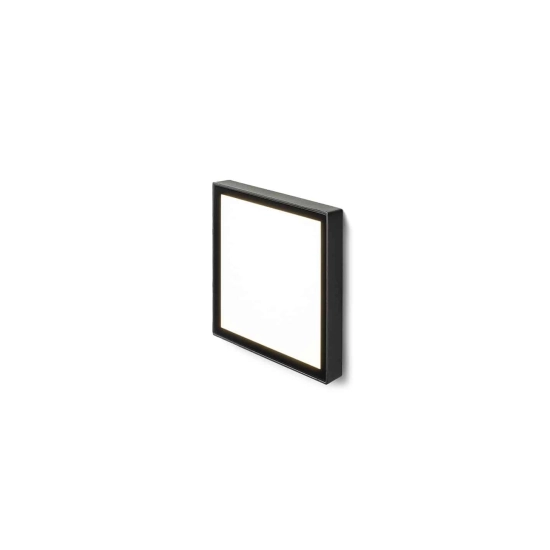 DEJAVU SQ 14 wpuszczana czarna 230V LED 6W IP65 3000K R12531 Rendl light studio - zdjęcie produktu