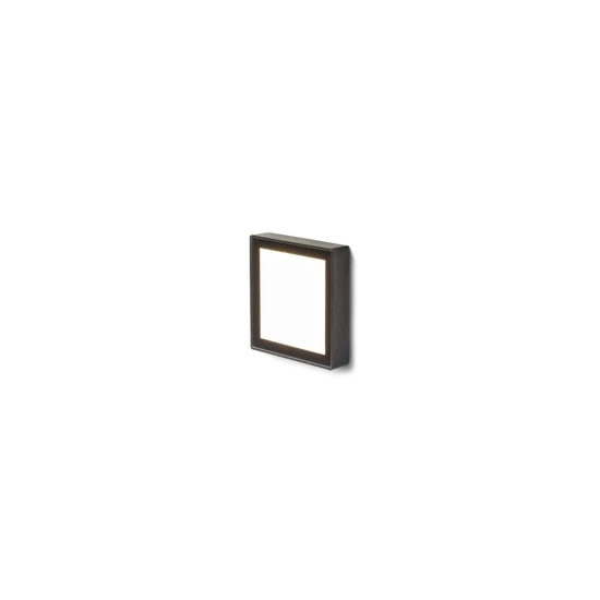 DEJAVU SQ 9 wpuszczana czarna 230V LED 3.5W IP65 3000K R12530 Rendl light studio - zdjęcie produktu