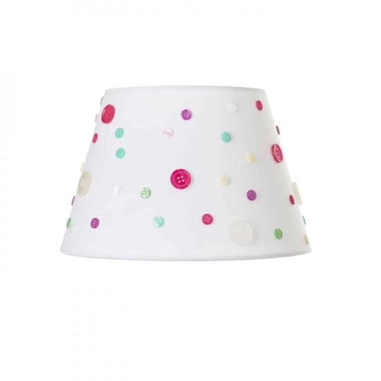 kinkiecik.pl DELISA 25/16 abażur biała guziki max. 28W R12388 Rendl light studio