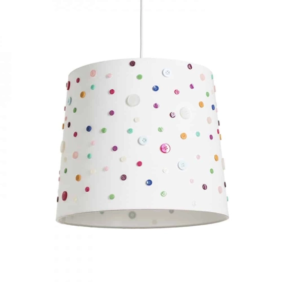 kinkiecik.pl DELISA 35/30 abażur biała guziki max. 28W R12389 Rendl light studio