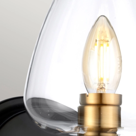 Kinkiet Armand – 1 źródło światła – Stary mosiądz DL-ARMAND1-AB Elstead Lighting