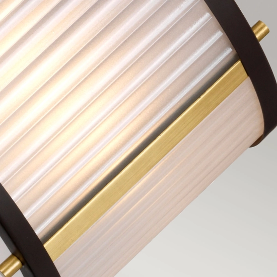 Lampa wisząca Corona – 2 źródła światła – Stary brąz/ Stary mosiądz DL-CORONA-2P-BAB Elstead Lighting