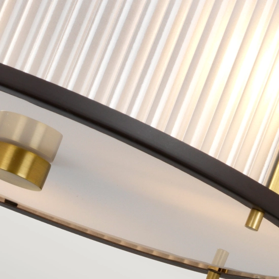 Lampa wisząca Corona – 3 źródła światła – Stary brąz/ Stary mosiądz DL-CORONA-3P-BAB Elstead Lighting