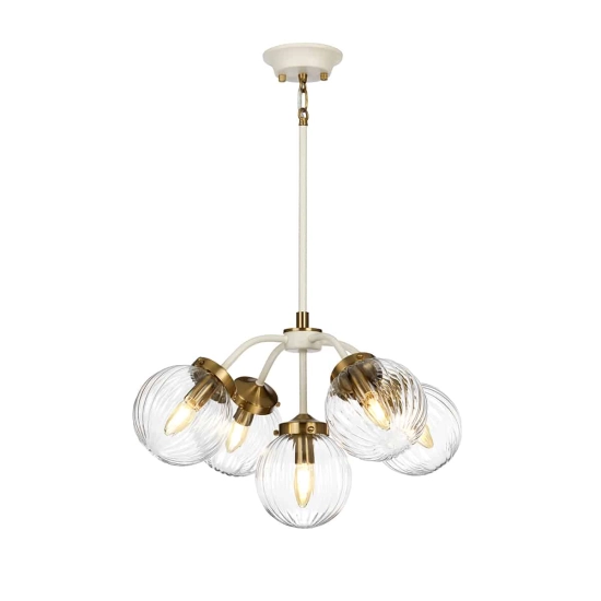 kinkiecik.pl Lampa wisząca Cosmos – 5 źródeł światła DL-COSMOS5 Elstead Lighting
