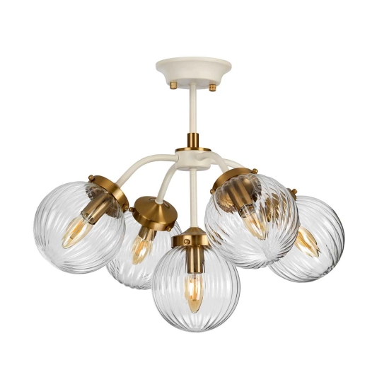 Lampa wisząca Cosmos – 5 źródeł światła DL-COSMOS5 Elstead Lighting