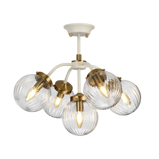 Lampa wisząca Cosmos – 5 źródeł światła DL-COSMOS5 Elstead Lighting