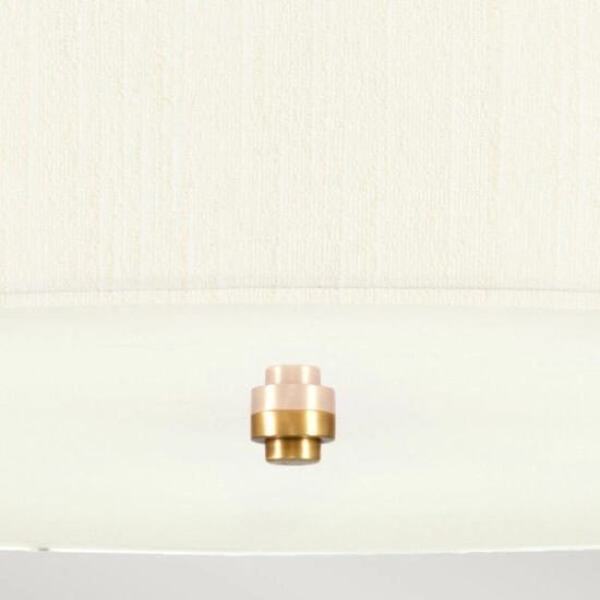 Lampa wisząca 56 cm Pearce – 5 źródeł światła – Postarzany mosiądz DL-PEARCE22-5LT-IV-AB Elstead Lighting