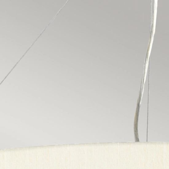 Lampa wisząca 66 cm Pearce – 5 źródeł światła – Postarzany mosiądz DL-PEARCE26-5LT-IV-AB Elstead Lighting