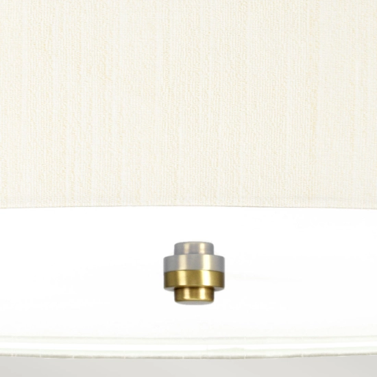 Lampa wisząca 66 cm Pearce – 5 źródeł światła – Postarzany mosiądz DL-PEARCE26-5LT-IV-AB Elstead Lighting