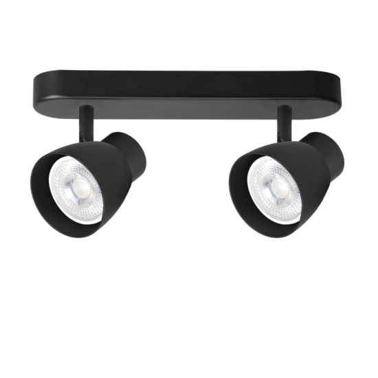 Dravo 2 spot czarny 2xGU10 LP-9523/2WS BK Light Prestige