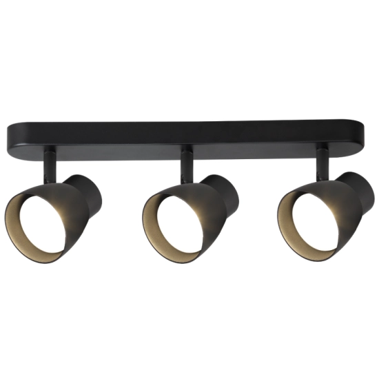 Dravo 3 spot czarny 3xGU10 LP-9523/3WS BK Light Prestige