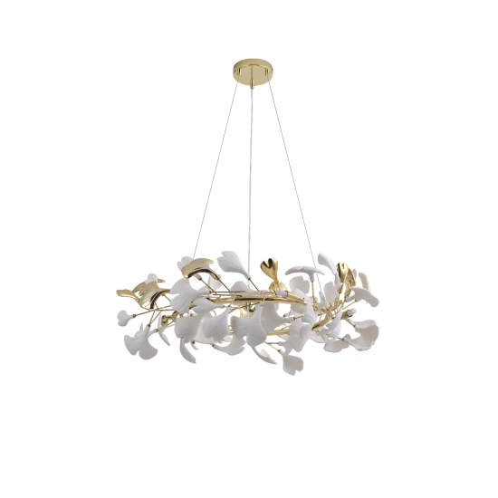 Lampa wisząca LEAF MD2858-6AS-G Zuma Line - zdjęcie produktu