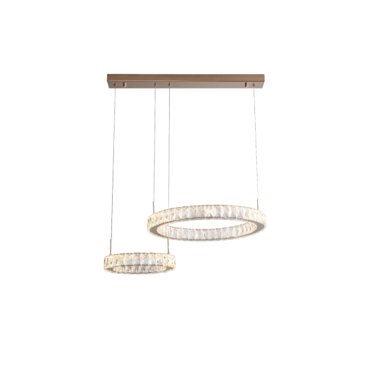 GIRONA MD3713-2-3GT LAMPA WISZĄCA ZŁOTA\ZŁOTY Zuma Line - zdjęcie produktu