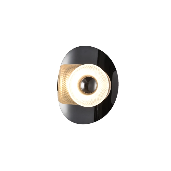 DIOP KINKIET MB2293-1S-3BCT CZARNY CHROM/BLACK CHROME ZUMA LINE