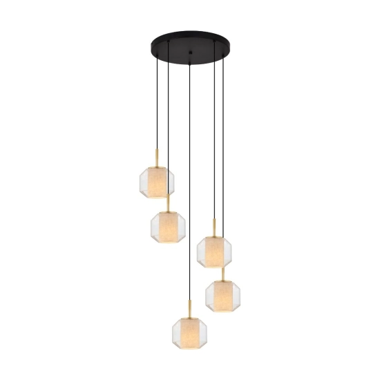 Lampa wisząca SOLIX DU32201A/5L Zuma Line - zdjęcie produktu