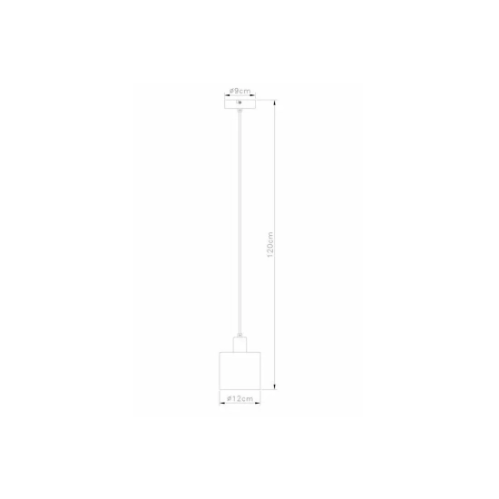 Elmo - lampa wisząca 1 płomienna złoty 338801-36 Reality