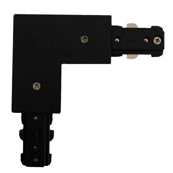kinkiecik.pl Łącznik L czarny do szynoprzewodów 1F LP-552-S-BK Light Prestige
