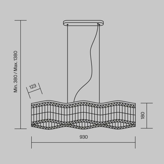 Lampa wisząca Dune DIA005PL-06G Maytoni - zdjęcie dodatkowe 9