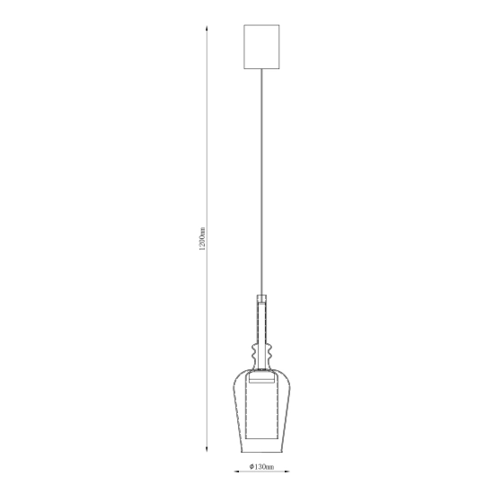 Lampa wisząca TAGNA 251010-AM ZUMA LINE