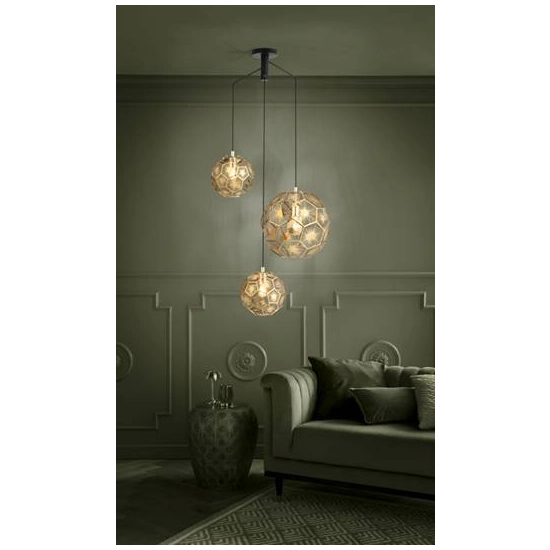 SKOURA Lampa wisząca 39758 EGLO
