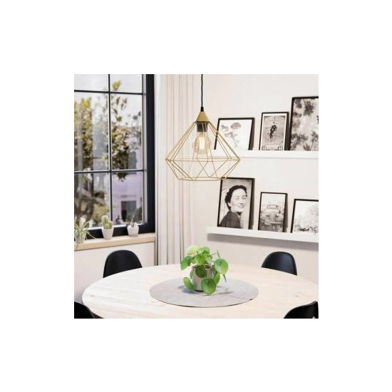 Lampa wisząca złota TARBES 43679 EGLO - zdjęcie produktu