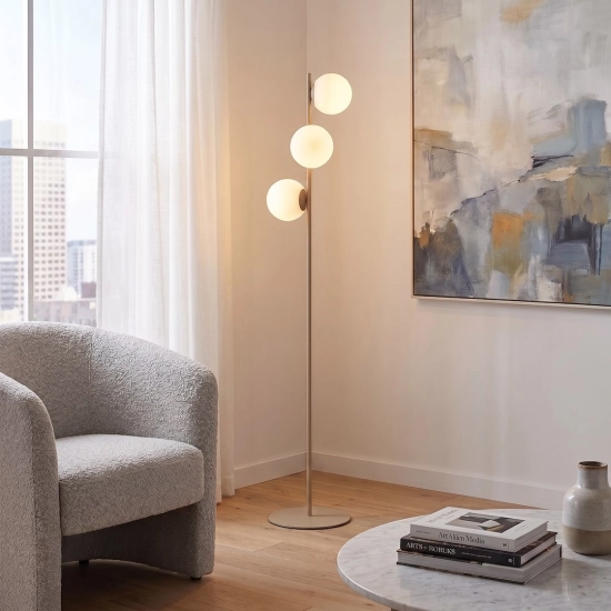 Lampa podłogowa MAGNUS LP3 MOKKA OPAL 1640/LP3 EMIBIG - zdjęcie dodatkowe 1