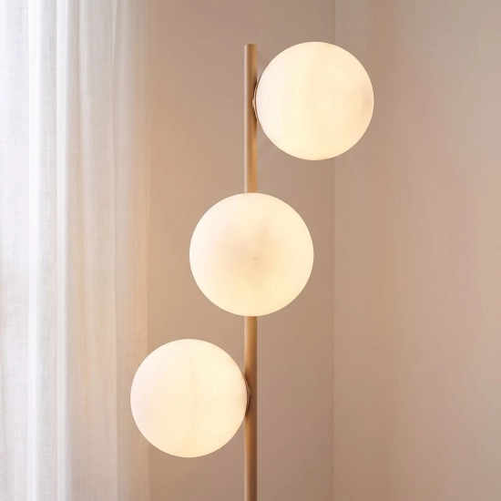 Lampa podłogowa MAGNUS LP3 MOKKA OPAL 1640/LP3 EMIBIG - zdjęcie dodatkowe 2
