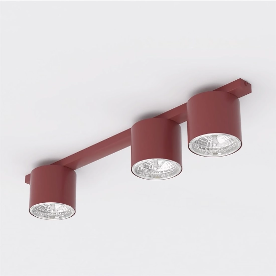 Lampa sufitowa NANO 3 BURGUNDY 1697/3 EMIBIG - zdjęcie dodatkowe 2
