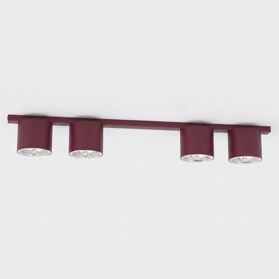 Lampa sufitowa NANO 4 BURGUNDY 1697/4 EMIBIG - zdjęcie dodatkowe 1